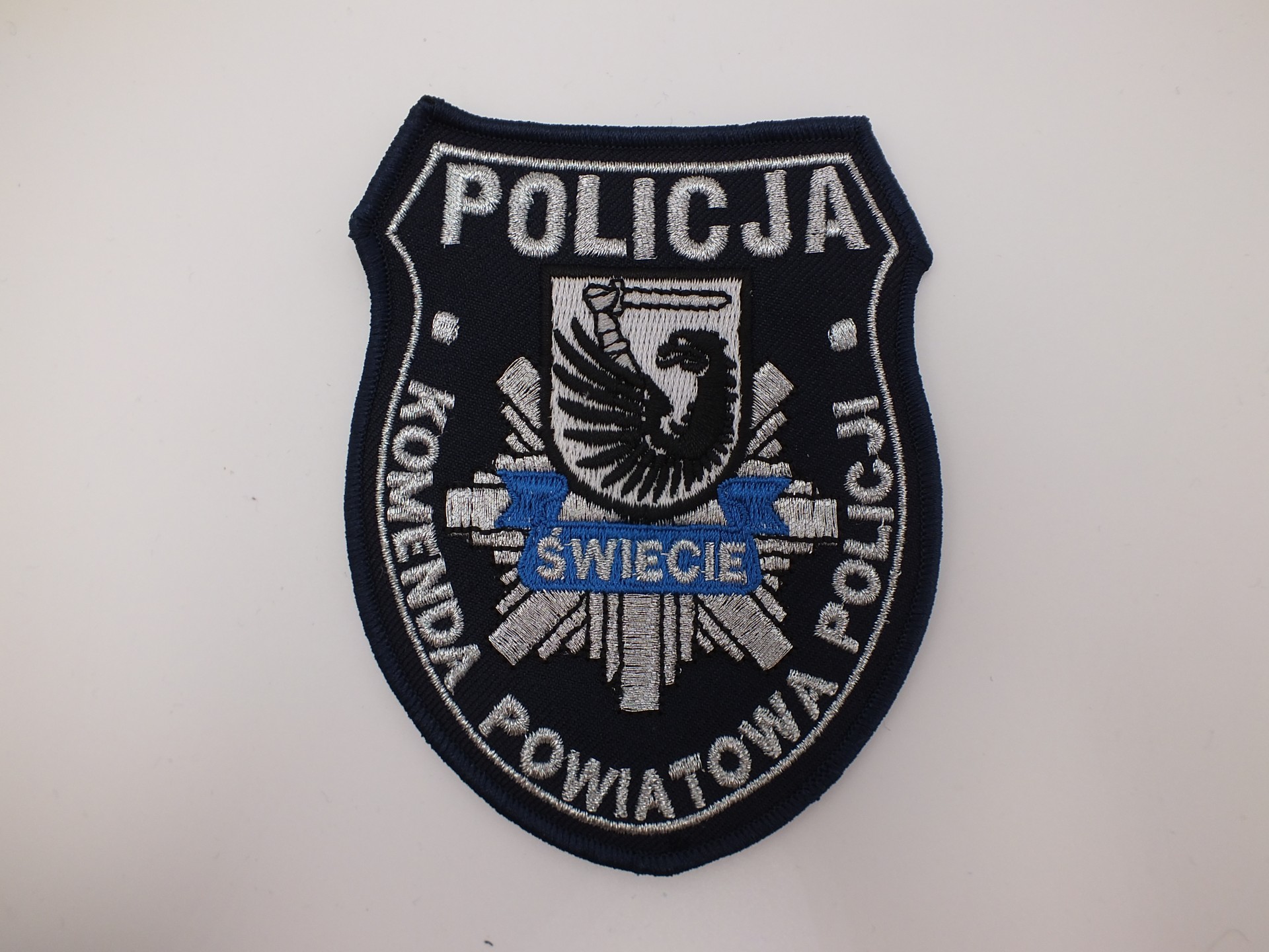 Emblemat Policja - Komenda Powiatowa Policji Świecie