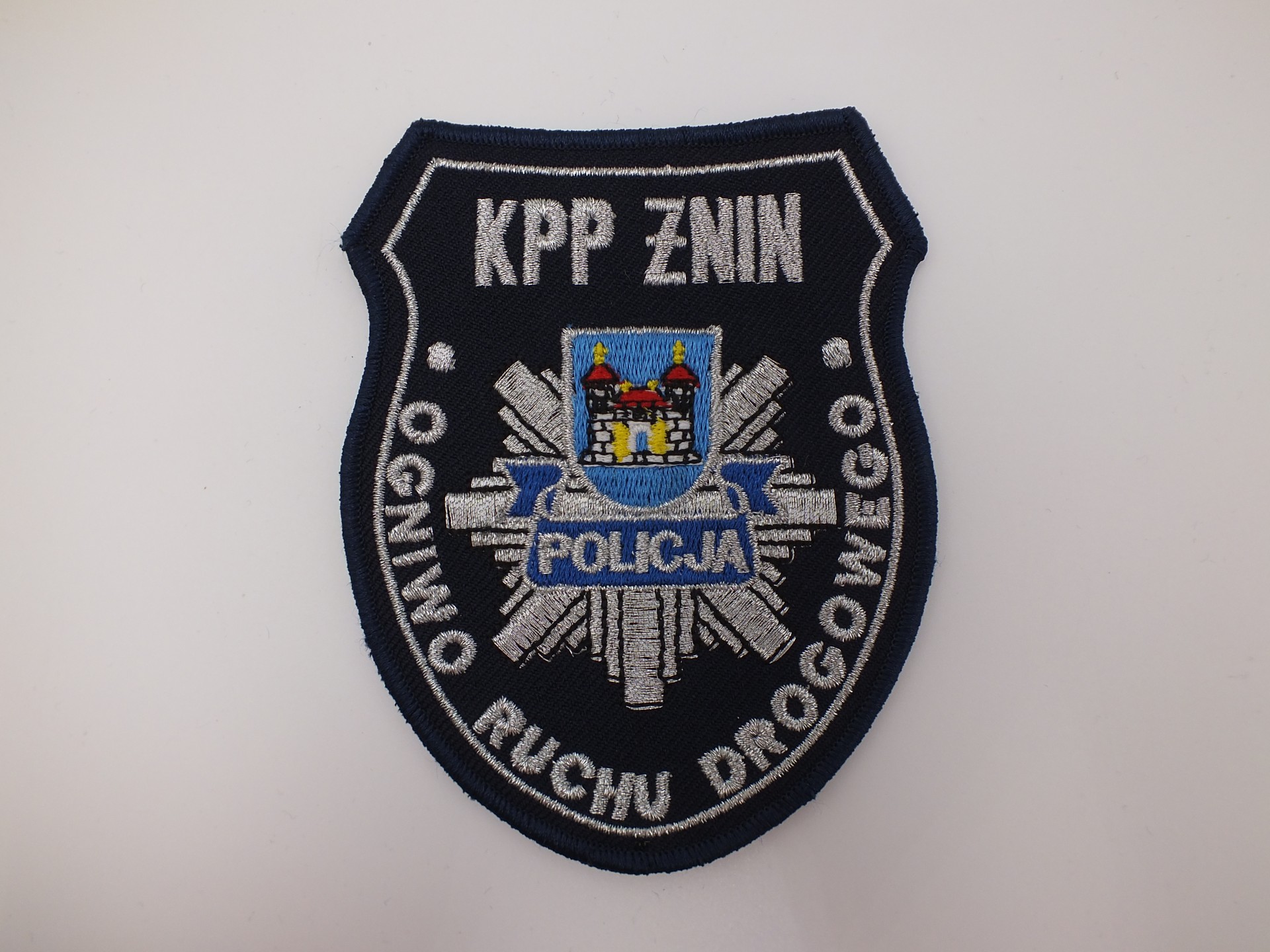 Emblemat Policja - Komenda Powiatowa Policji Żnin Ogniwo Ruchu Drogowego