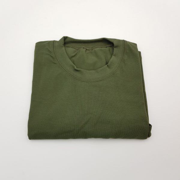 Koszulka letnia koloru khaki -T-shirt wz 518/MON